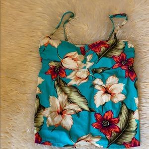 Tropical Jantzen Tankini with bottoms